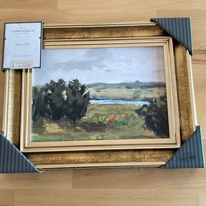 NWT Threshold limited edition wall art landscape designed with Studio McGee